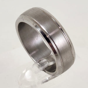 Stainless Steel Satin Ring