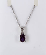 Load image into Gallery viewer, Created Alexandrite Pendant