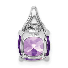 Load image into Gallery viewer, Cushion Amethyst Pendant