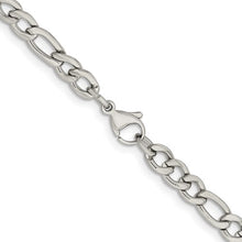 Load image into Gallery viewer, Stainless Figaro Chain